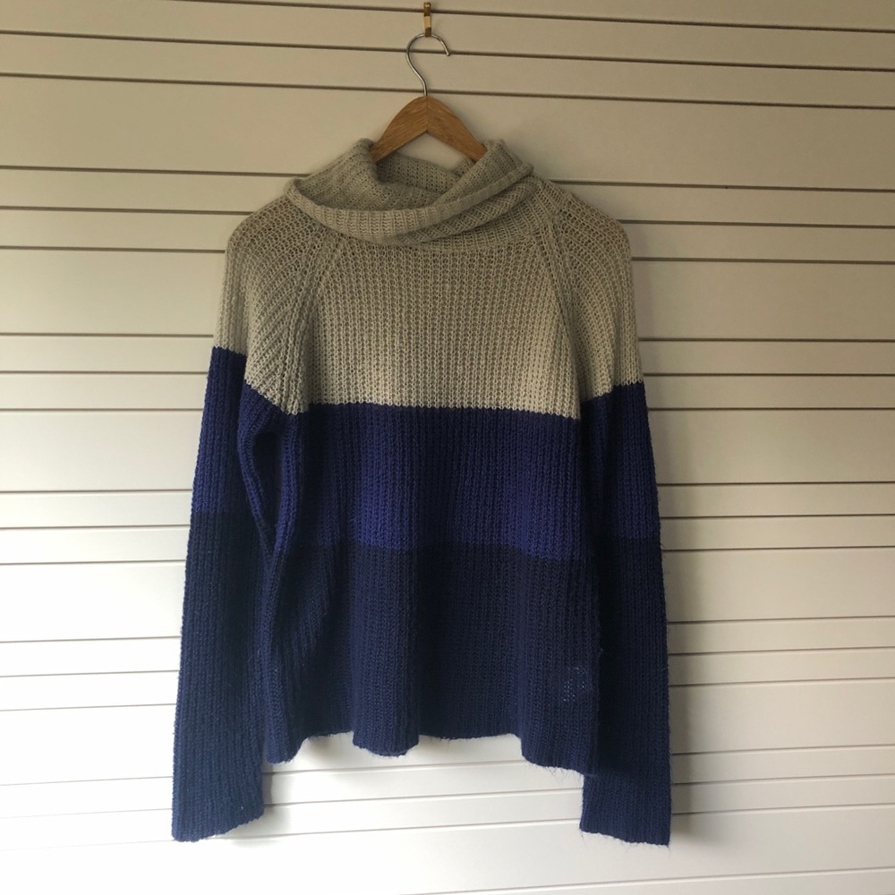 Nasty Gal Color Blocked Sweater